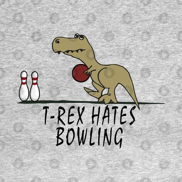 T-Rex - Hates Bowling by madmonkey